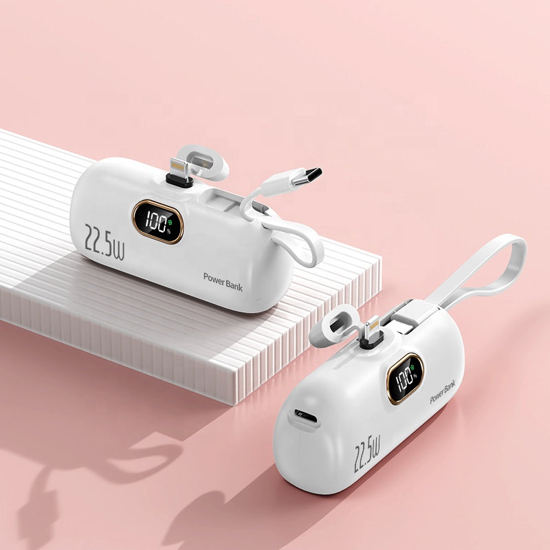 Mini Capsule-PowerBank 5000 mAh