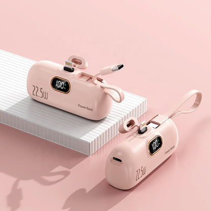 Mini Capsule-PowerBank 5000 mAh