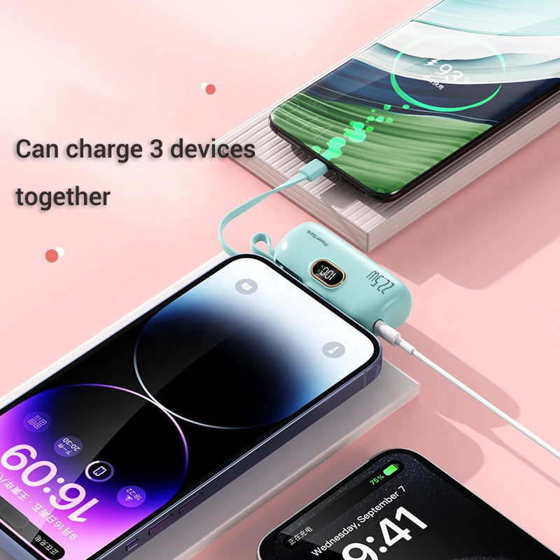 Mini Capsule-PowerBank 5000 mAh