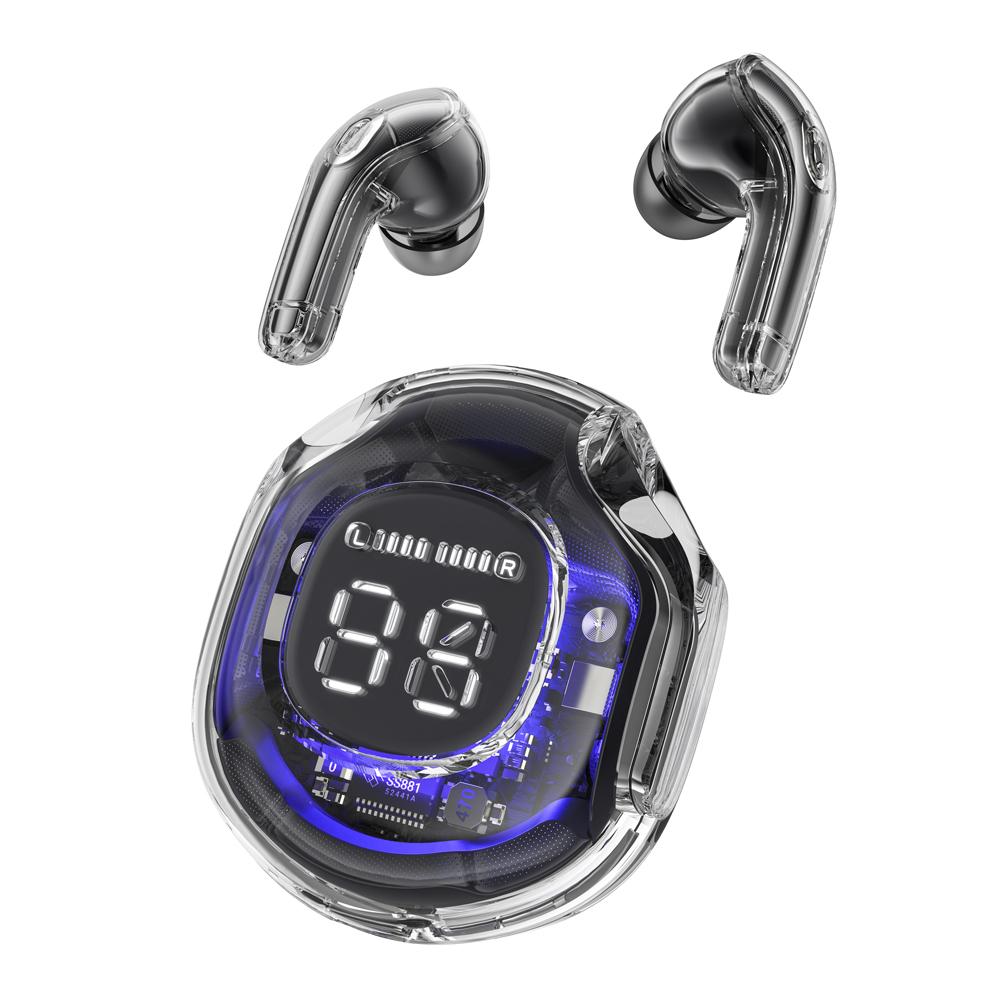 Air39 Écouteurs Transparents Sans Fil TWS Bluetooth 5.3 LED